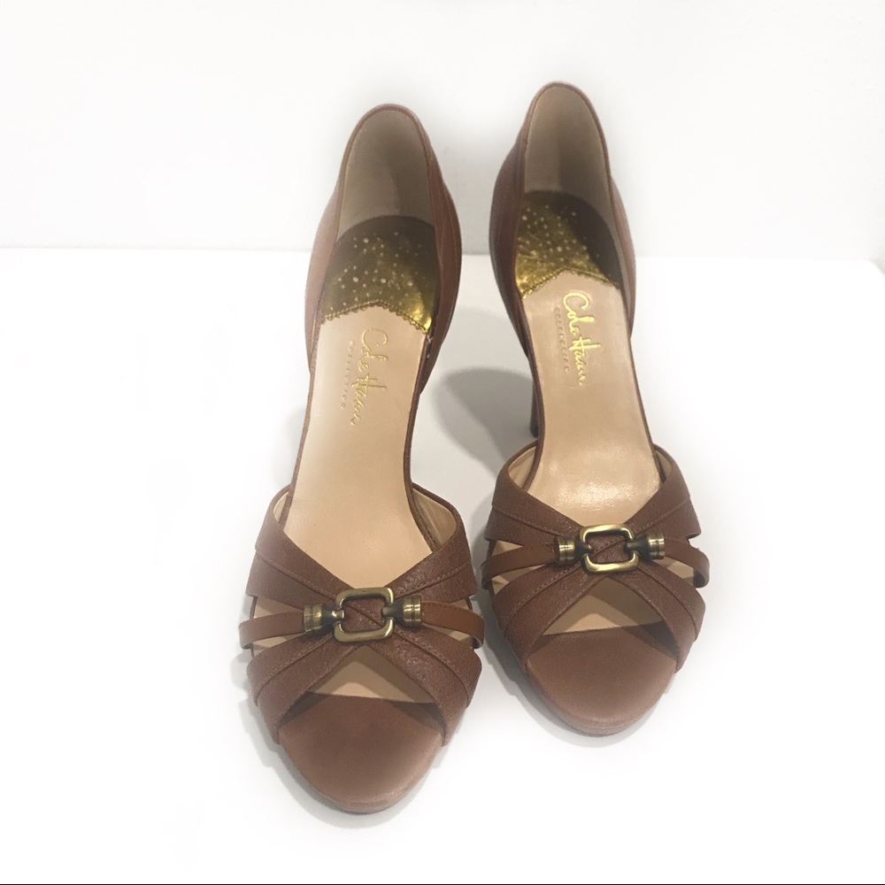 Cole Haan Nike Air Leather Heels Size 9 Aa